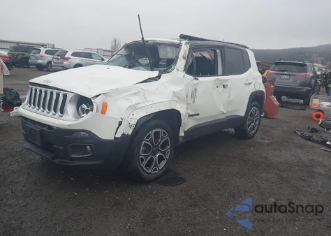 2017 Jeep Renegade Limited 4X4 from USA, damaged, VIN ZACCJBDB6HPF76876